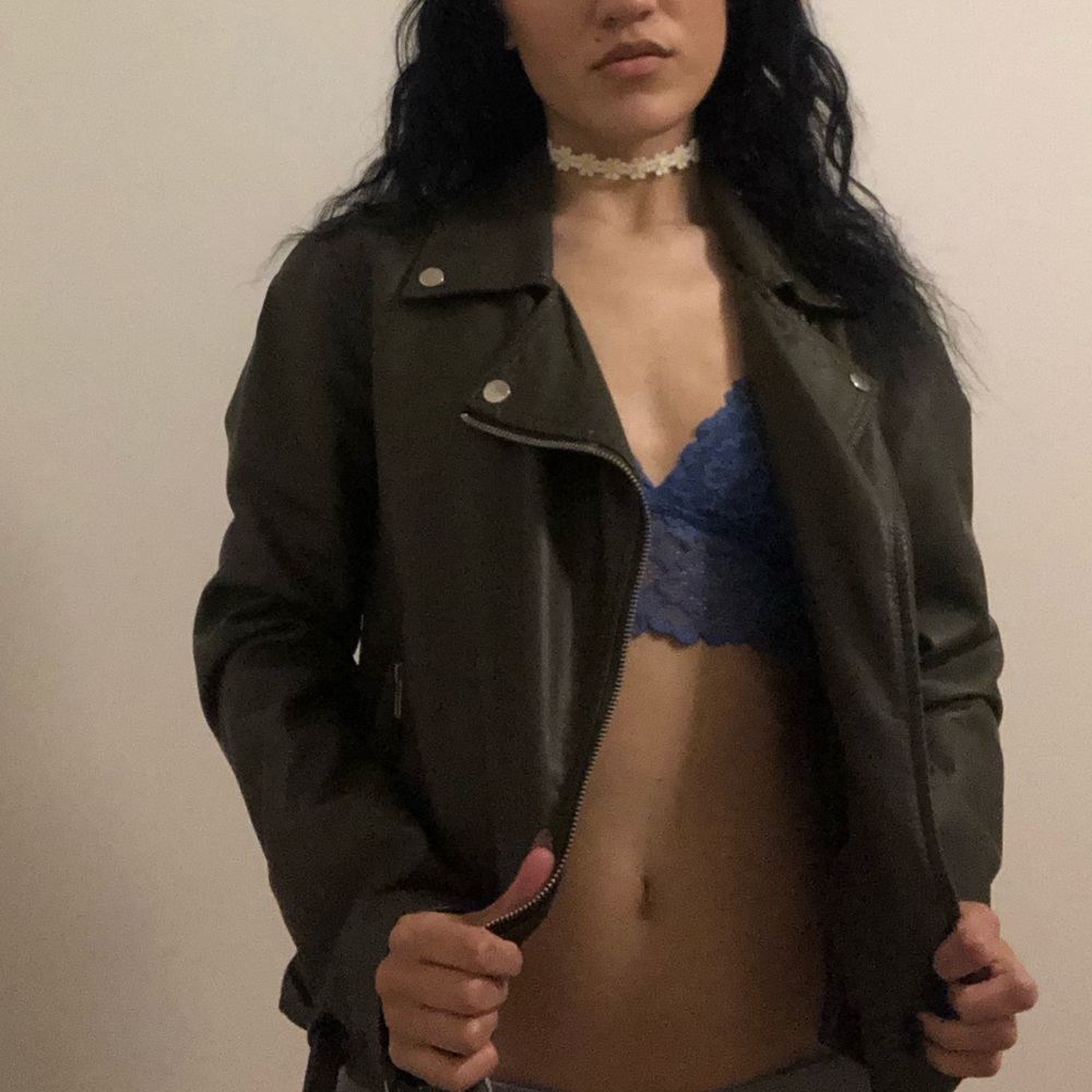 leather jacket